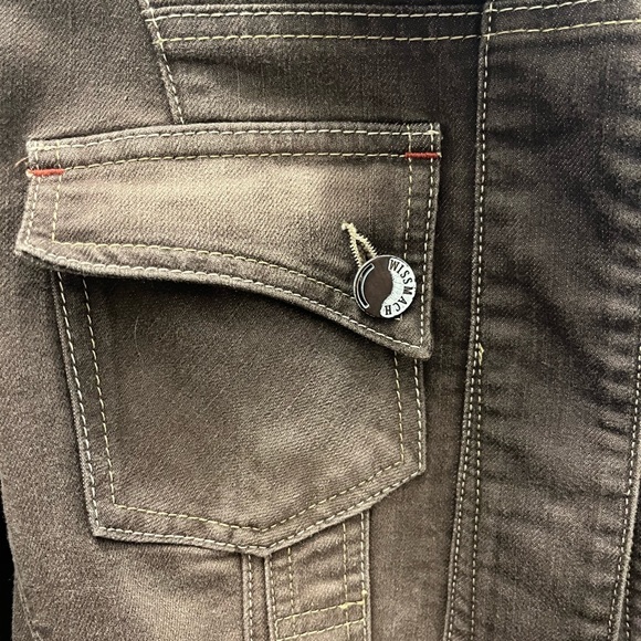 ☀️2/$15☀️World of Wissmach Brown Wash Denim Jacket, Women’s Medium - Picture 4 of 4
